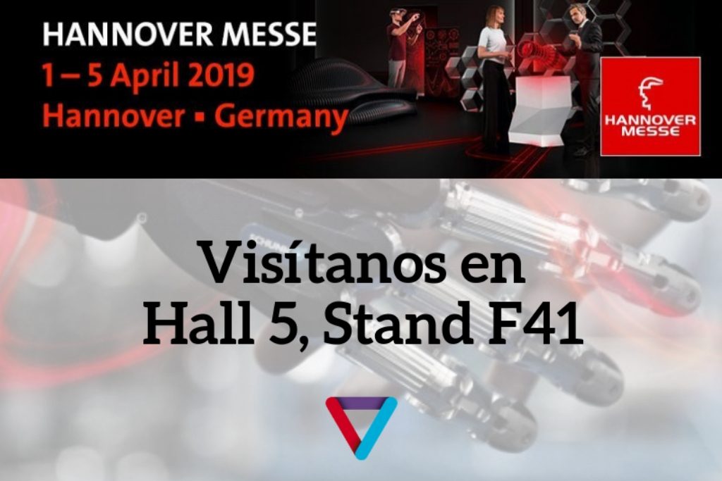 Visitanos en Hannover Messe 2019 Vixion Connected Machine